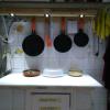 Cocina Malaga en reforma (luces, encimera, vitro-horno y fregadero)
