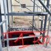 Estructura ascensor y foso