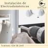 Instalación y re ubicación de electrodomésticos como heladeras, hornos, microodas, encimera, vitrocerámica, secadora de ropa, lavaropas.  