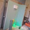 Caja agua wc en pladur hidrofugo