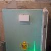 Caja agua wc en pladur hidrofugo