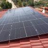 Instalación fotovoltaica sobre teja