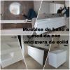 Muebles de baño con encimera de solid