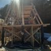 Estructura casa alpina