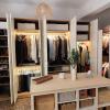 Después de diseño y organización de vestidor de vestidor