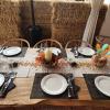 decoración mesa Thanksgiving day