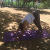 Clases de yoga al aire libre