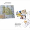 Diseño e impresión de plano y folletos de la comarca de La Moraña y sus rutas.