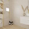 render realista baño