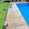 Restauracion de tarima de piscina