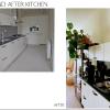 Cocina antes y después