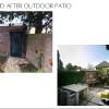 Patio antes y después