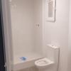 Baño con ducha acabado