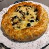 Plato Italiano: Torta Salada con escarolo y queso escamorza