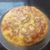Tortilla Española con patatas y cebolla