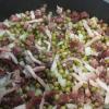 Preparativos Pasta Corta al Horno con Guisantes