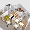 Diseño nueva distribución, habitaciones vvda. vacacional Tenerife