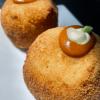 Bombas de patata con salsa brava