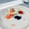 Bacalao con tierra de olivads y tomate