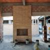 Chimenea en ladrillo caravista