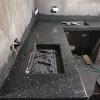 Pulido de terrazo negro, para encimera de cocina