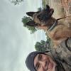 Mi perra y yo disfrutando del campo
