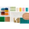 Moodboard de materiales estilo ecléctico