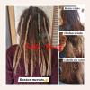 Rastas con extensiones naturales