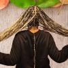 Trenzas finas super largas, elaboración con extensiones sintéticas, hilos y mas detalles.