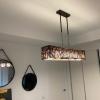 Instalacion de lamparas en salon