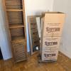 Cajas y mobiliario preparados para una mudanza | Mudanzas Serrano Madrid