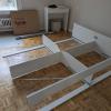 Montando cama, mudanzas Serrano