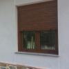 VENTANA-PERSIANA EFECTO MADERA