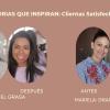 Clientas satisfechas con los resultados de su transformación