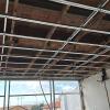 Estructura de techo para pladur