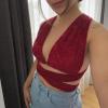 Transformación a partir de pantalón de terciopelo