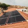Paneles solares instalados en Granada