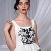 Maquillaje para editorial de novia de la diseñadora Valeri Moreau