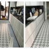 Tarimas: Montaje de suelo vinílico auto adhesivo cocina