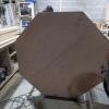 Fabricación de heptágono a medida para quiosco