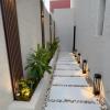 luminarias en jardines
