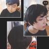 Corte pixie y peinado