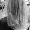 Corte en capas y peinado