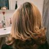 Corte degrafilado y peinado