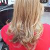Corte  capas y peinado