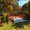 Fabricación y decoración de pergola y jardín