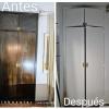 Antes y después de armario