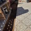 Zanja para la red de desagüe de un patio en Reus - LUCMAR URBA