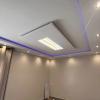Falso techo de pladur con foseado e iluminación LED en una reforma en Reus - LUCMAR URBA