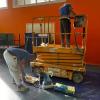 Trabajos en altura con plataforma elevadora en Riudoms - LUCMAR URBA
